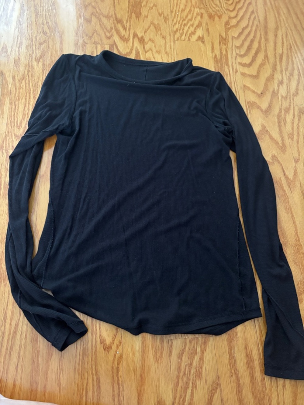 lululemon athletica Black Long Sleeve Women's Top